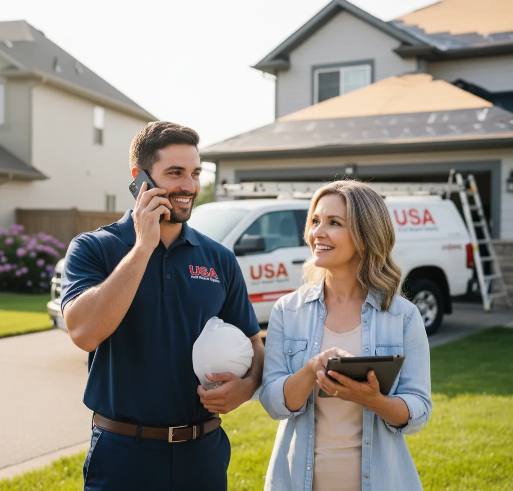 USA Roof Repair Experts customer support in Chatham